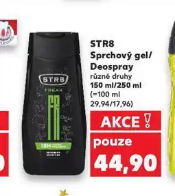 Kaufland Str8 deospray nabídka