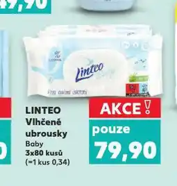 Kaufland Linteo vlhčené ubrousky nabídka