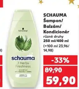 Kaufland Schauma kondicionér nabídka