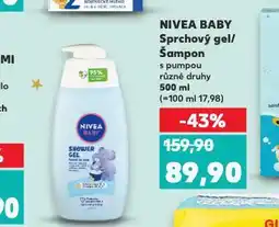Kaufland Nivea baby šampon nabídka
