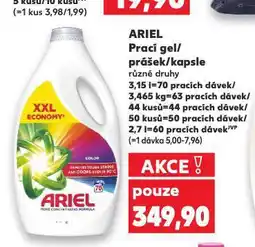 Kaufland Ariel prací kapsle nabídka