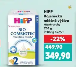 Kaufland Hipp kojenecká výživa nabídka