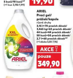 Kaufland Ariel prací prášek nabídka