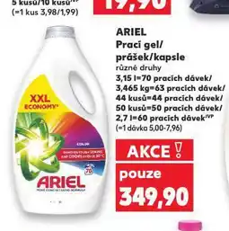 Kaufland Ariel prací gel nabídka