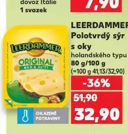 Kaufland Leerdammer sýr nabídka