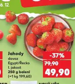 Kaufland Jahody nabídka