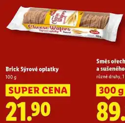 Lidl Brick Sýrové oplatky, 100 g nabídka