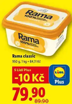 Lidl Rama classic, 950 g nabídka