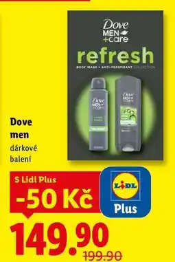 Lidl Dove men nabídka