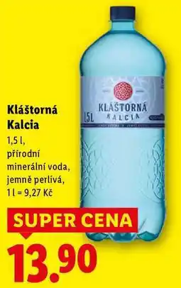 Lidl Kláštorná Kalcia, 1,5 l nabídka
