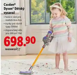 Lidl CasdonⓇ Dyson Dětský vysavač nabídka