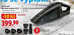 Lidl SilvercrestⓇ Aku ruční vysavač 7,4 V nabídka
