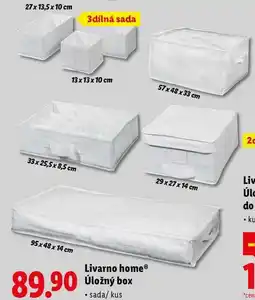 Lidl Livarno home Úložný box nabídka