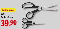 Lidl W5 Sada nůžek nabídka