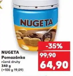 Kaufland NUGETA Pomazánka nabídka