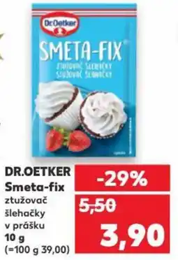 Kaufland DR.OETKER Smeta-fix nabídka