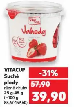 Kaufland VITACUP Suché plody nabídka