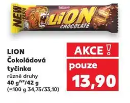 Kaufland LION Čokoládová tyčinka nabídka