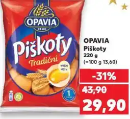 Kaufland OPAVIA Piškoty nabídka