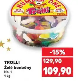 Kaufland TROLLI Želé bonbóny nabídka