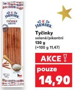 Kaufland Tyčinky solené/pikantní nabídka