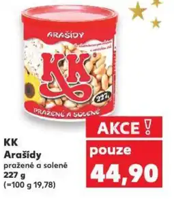Kaufland KK Arašídy pražené a solené nabídka