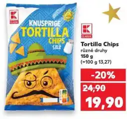 Kaufland Tortilla Chips nabídka