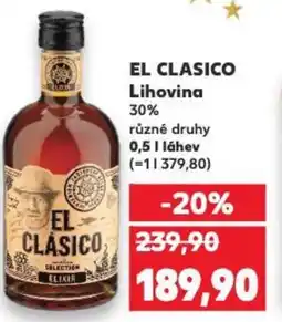 Kaufland EL CLASICO Lihovina 30% nabídka