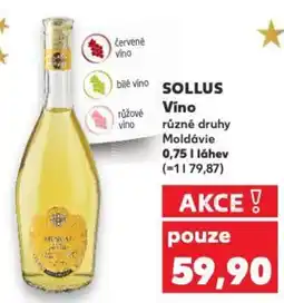 Kaufland SOLLUS Víno nabídka