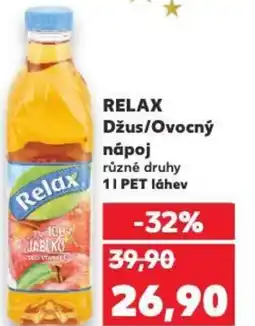 Kaufland RELAX Džus/Ovocný парој nabídka
