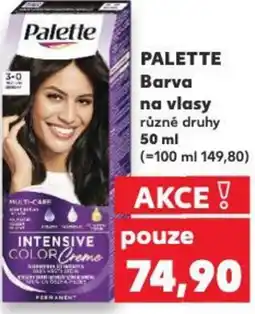 Kaufland PALETTE Barva na vlasy nabídka