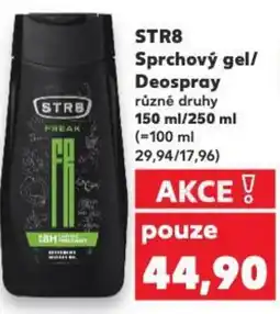 Kaufland STR8 Sprchový gel/ Deospray nabídka