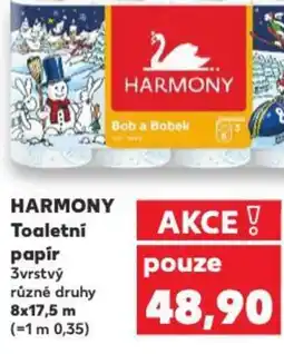 Kaufland HARMONY Toaletní papír nabídka