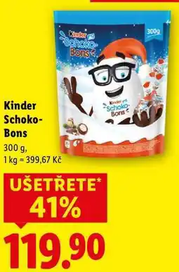 Lidl Kinder Schoko-Bons, 300 g nabídka