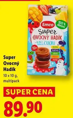Lidl Super Ovocný Hadík, 10x 10 g nabídka