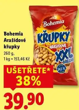Lidl Bohemia Arašídové křupky, 260 g nabídka