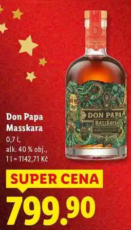 Lidl Don Papa Masskara, 0,7 l nabídka