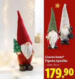 Lidl Livarno home Figurka trpaslíka nabídka