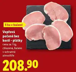 Lidl Vepřová pečeně bez kosti - plátky, cena za 1 kg nabídka
