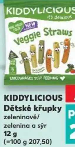 Kaufland KIDDYLICIOUS Dětské křupky nabídka