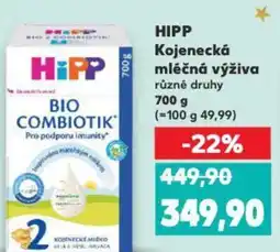 Kaufland HIPP Kojenecká mléčná výživa nabídka