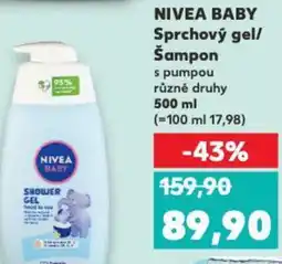 Kaufland NIVEA BABY Sprchový gel/ Šampon nabídka