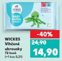 Kaufland WICKES Vlhčené ubrousky nabídka