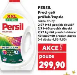Kaufland PERSIL Prací gel/ prášek/kapsle nabídka