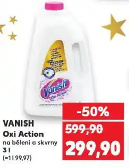 Kaufland VANISH Oxi Action nabídka