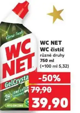 Kaufland WC NET WC čistič nabídka