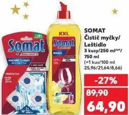 Kaufland SOMAT Čistič myčky/ Leštidlo nabídka