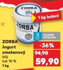 Kaufland ZORBA Jogurt smetanový nabídka