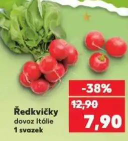 Kaufland Ředkvičky nabídka