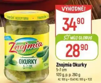 Globus Znojmia Okurky nabídka